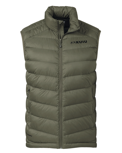 Super Down LT Vest | Ash