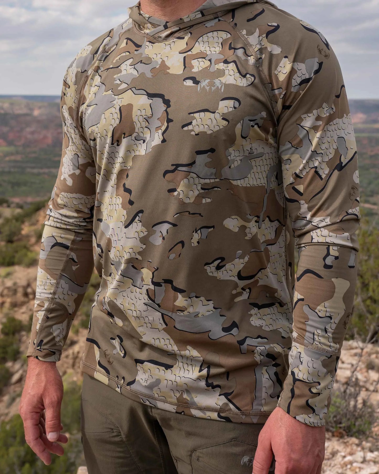 Gila LS Hoodie Gritstone | Silt Gritstone