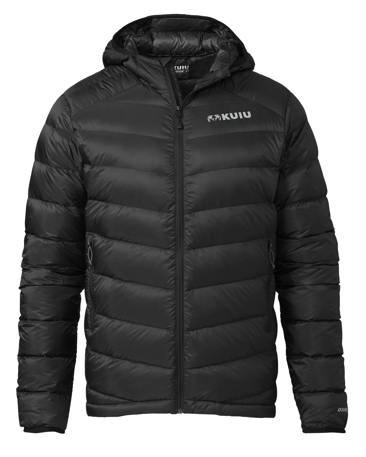 Super Down LT Hooded Jacket | Black