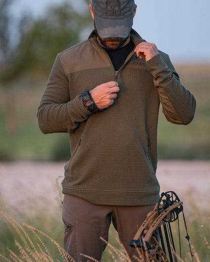 Solitude Knit Pullover | Evergreen