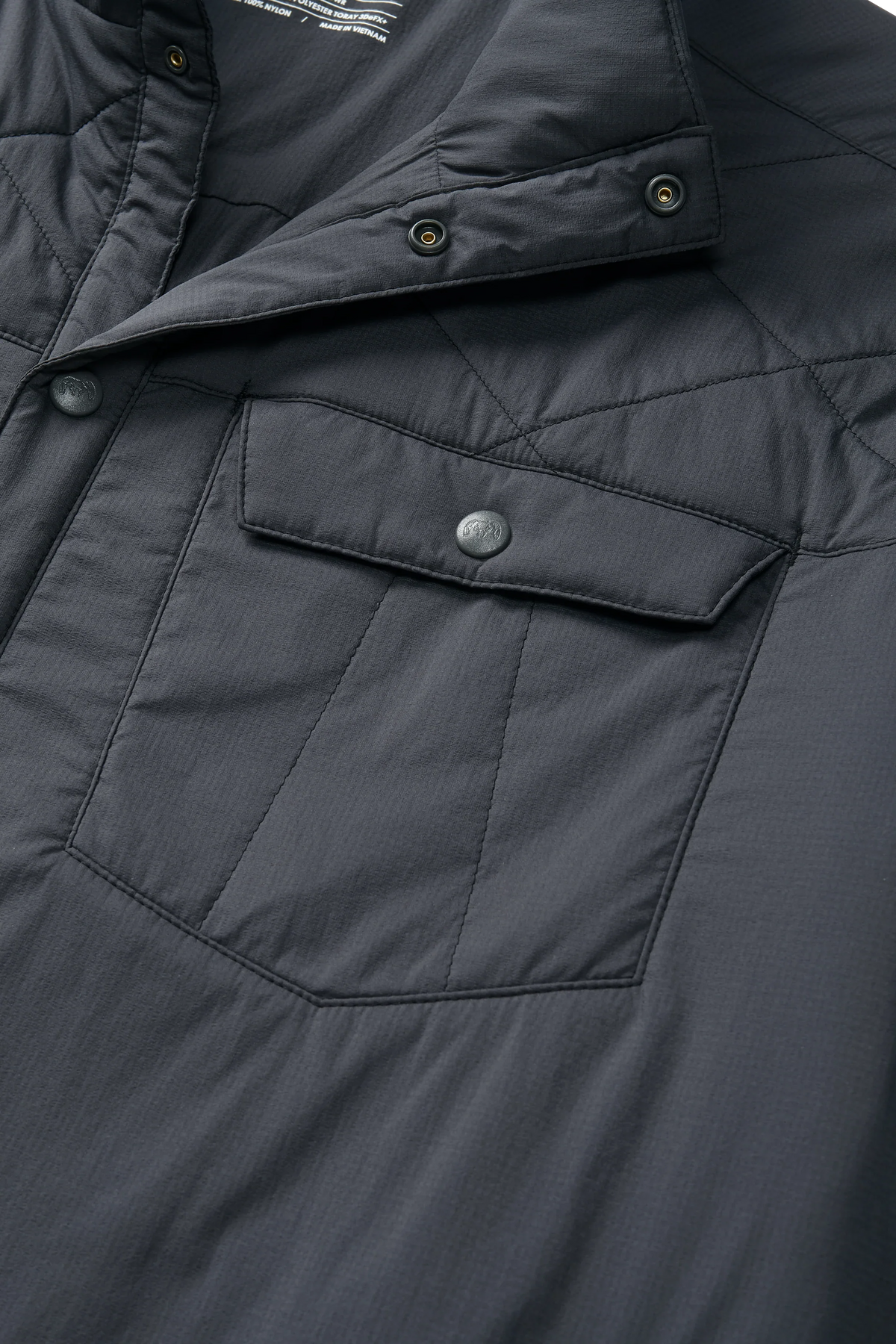 Base Camp Insulated Snap Shirt | Gunmetal