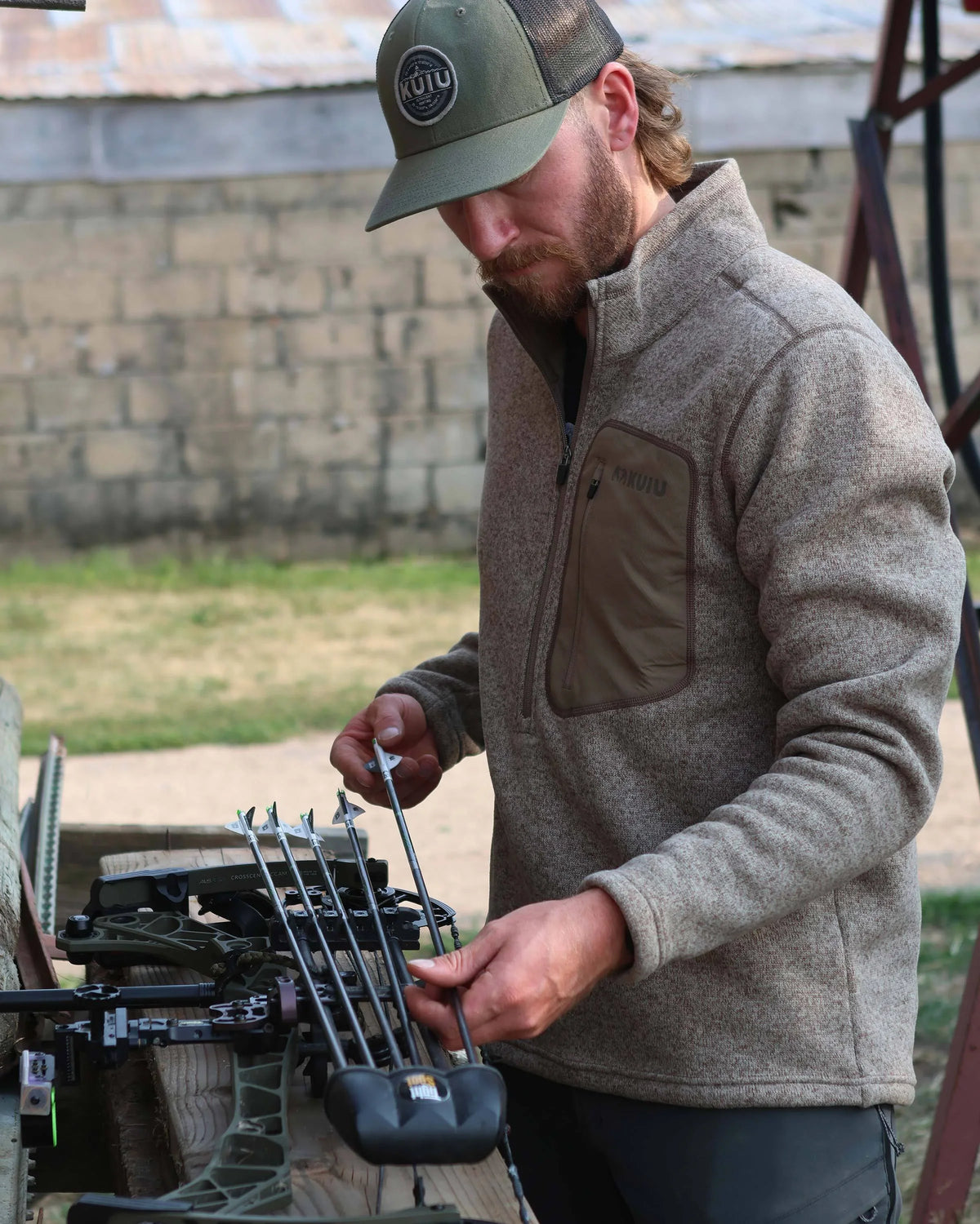 Base Camp Pullover Sweater | Grizzly Heather