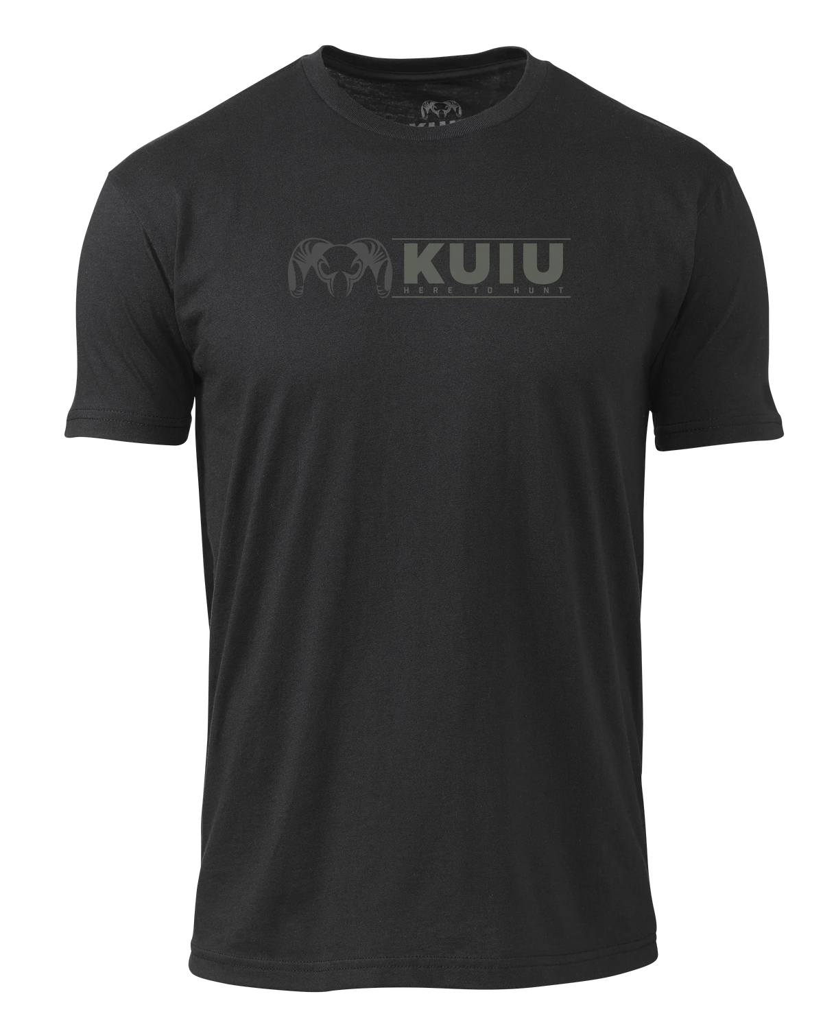 KUIU Here to Hunt Logo T-Shirt | Black