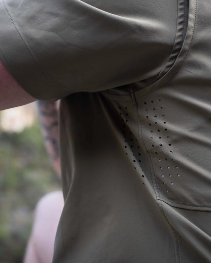 Mesa Vented SS Snap Shirt Gritstone | Slate Gritstone