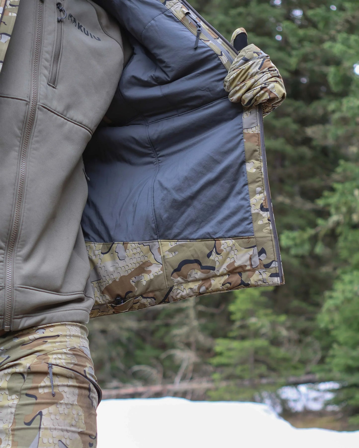 Mountain PRO Hooded Jacket | Verde