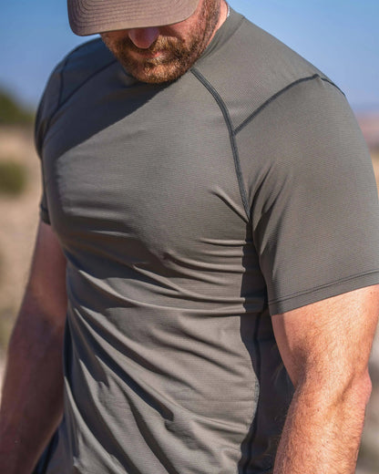 Vital S1 Short Sleeve Crew | Ash