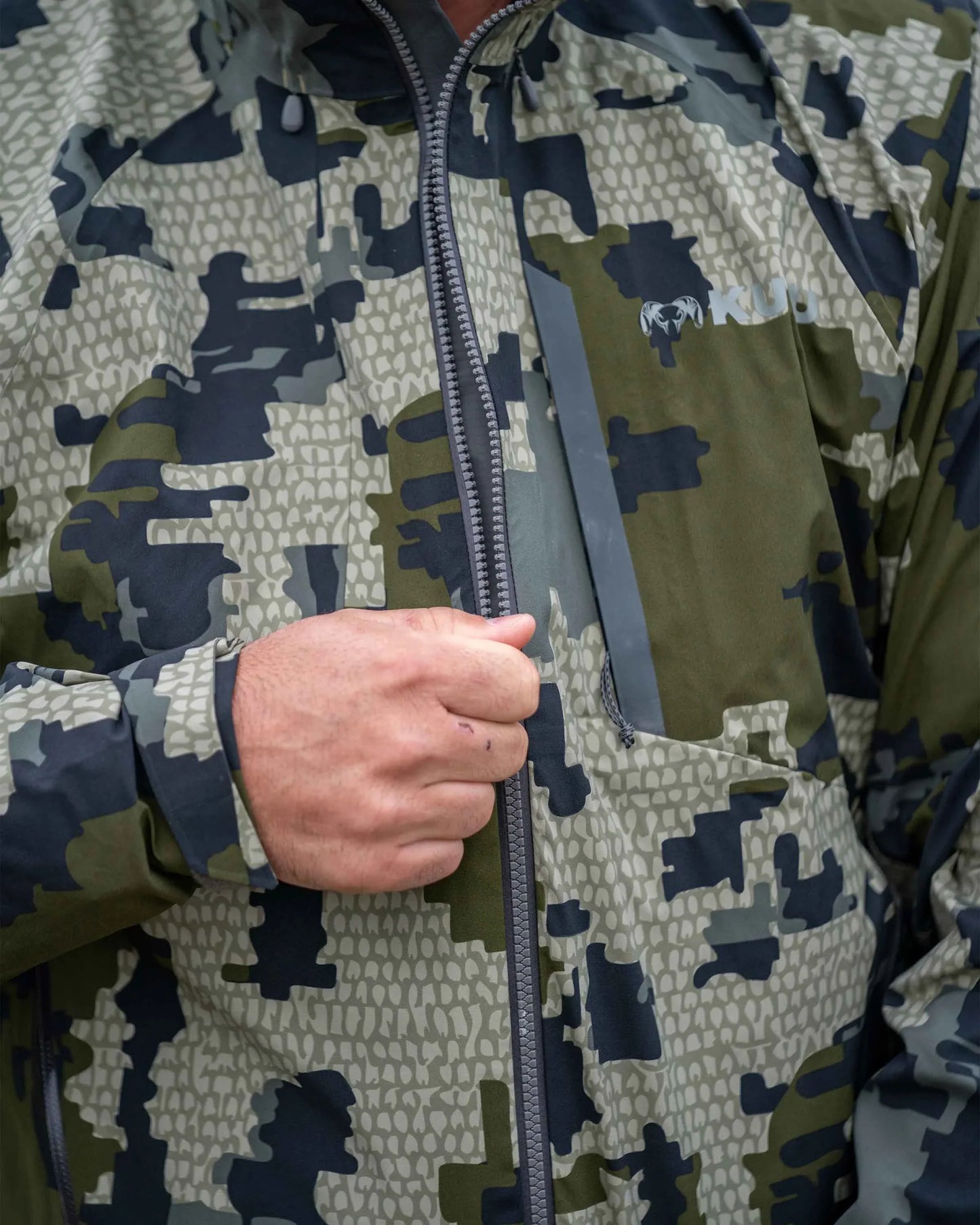 Chugach TR Rain Jacket | Gunmetal