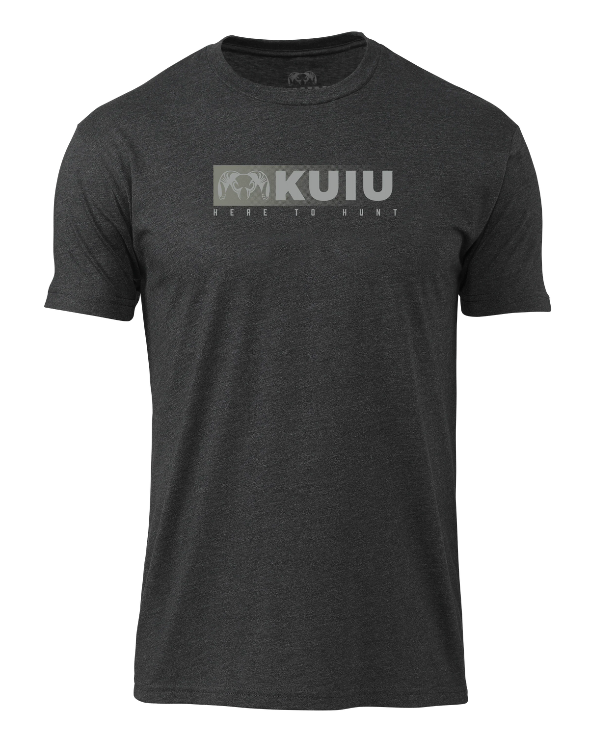 KUIU Here to Hunt Fade T-Shirt | Charcoal