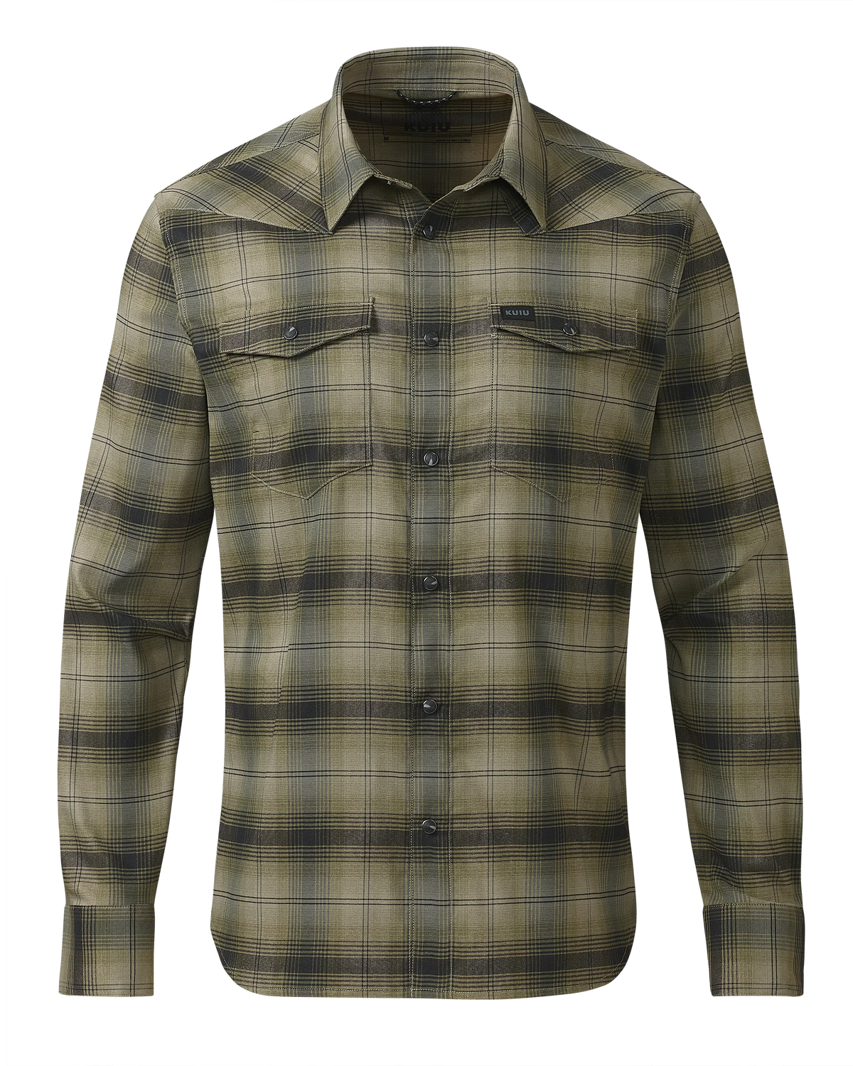Laredo LS Shirt | Verde Ombre Plaid