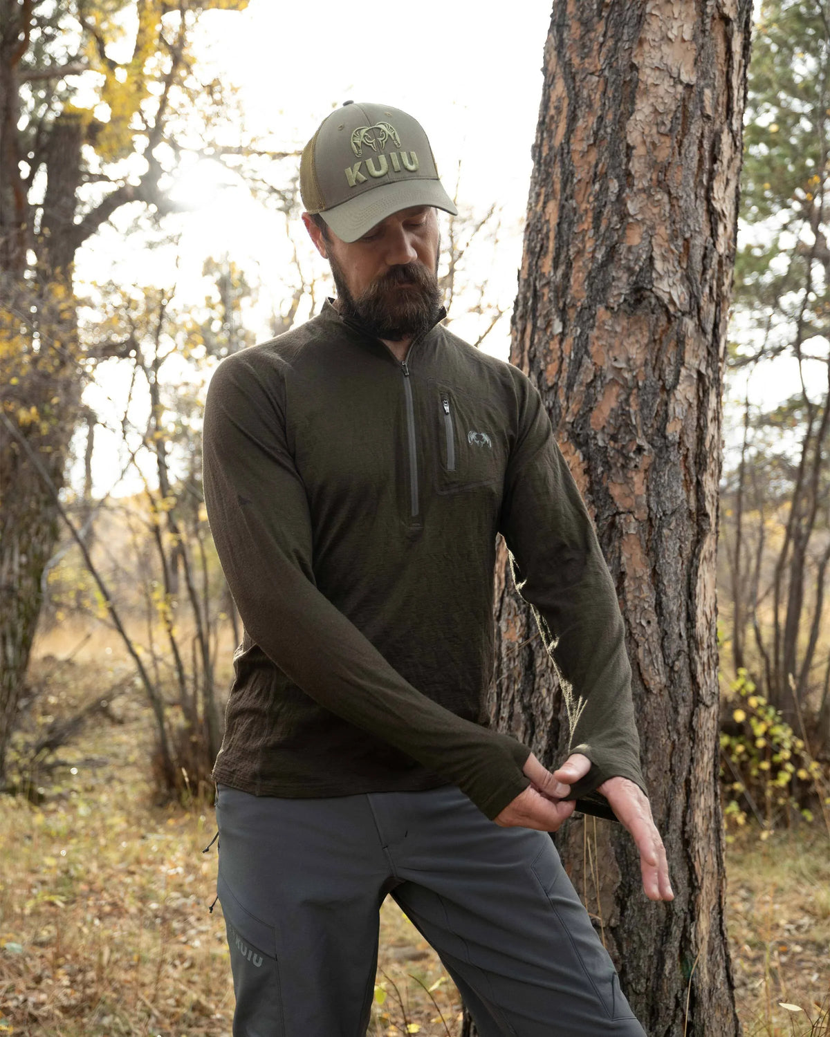 ULTRA Merino 145 Zip-T Hunting Shirt | Valo