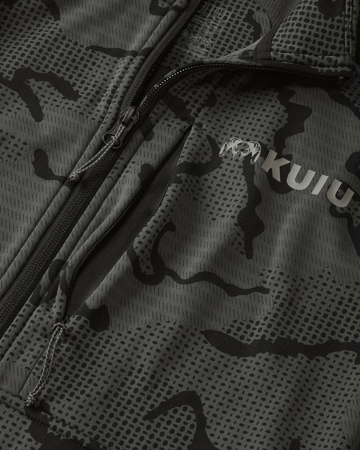 Ridgepoint Fleece Zip-T | Black Tonal